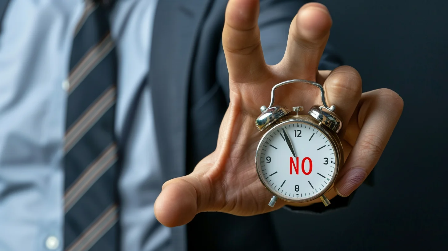 L'Art de Dire Non - Protégez Votre Temps & Priorités